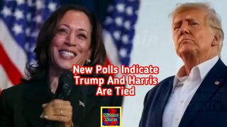 New polls indicate Trump and Harris are tied in battleground states