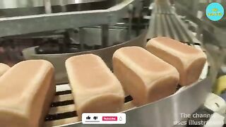 How industrial SLICED BREAD is MADE in FACTORIES - You Won't Believe It