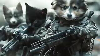 If animals where in the military