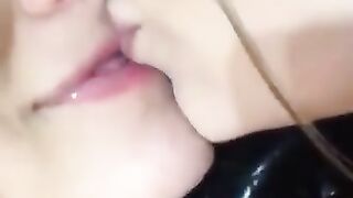 BEAUTIFUL KISSING GIRL *)