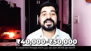 Excel Trick to earn money in just One Hour.