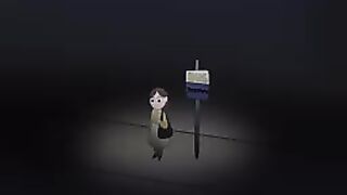 Woman on the bus