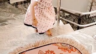 Cute Baby Playing In Bahria Town Villa