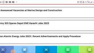 Latest jobs in Pakistan