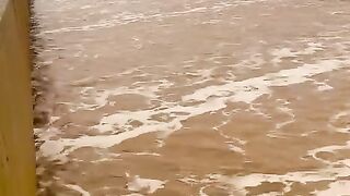 Flooding in the desert and valleys of Saudi Arabia