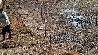Construction of house foundations