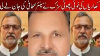 کھاریاں کے سینئیر صحافی لیاقت علی قادری ٹریفک حادثہ میں جان بحق