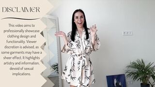 [4K] TRANSPARENT Crazy Outfit Try On Haul w_ Mirror View???????? _ 4K Quality