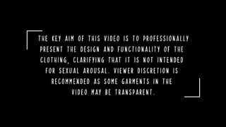 [4K] TRANSPARENT dresses _ TRY ON HAUL with Cyberly Chloe