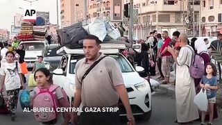 Israel orders Palestinians to evacuate areas of the Bureij refugee camp in Gaza.
