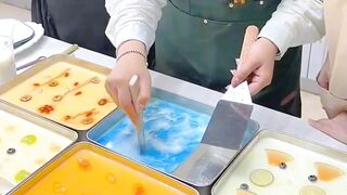 Memotong Puding Lembut yang Sangat Memuaskan!