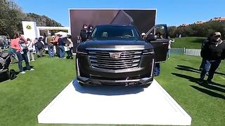Walkaround 2021 Cadillac Escalade at the 2020 Amelia Island Concours - Cool LEDs and Cabin Upgrades