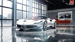 New 2025 Ferrari SF90 Revealed - A Luxury Italian Super Sports Car