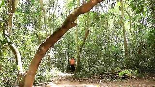 build a house in the middle of the forest