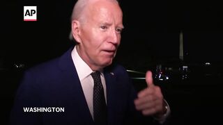 Biden speaks about early support for same- marriage.