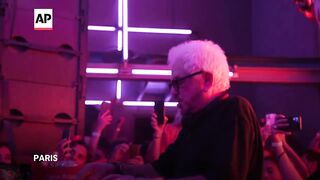 French 'king of disco' performs at the Paris Olympics.