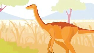 Gallimimus vs Ostrich  Dinosaurs vs Wild Animals [S1]  Animal Animation