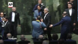 Iran swears in new President Masoud Pezeshkian.