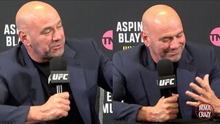 Dana White CLASHES with Reporter over Palestine Flag question