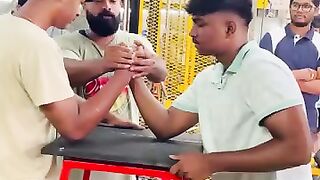 Those who don’t know about Arm wrestling, don’t try Gym ,Home ,School or college