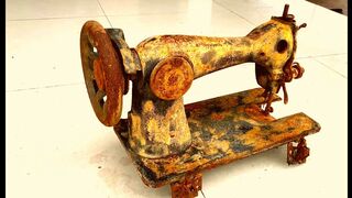1894 SINGER Sewing Machine Restoration