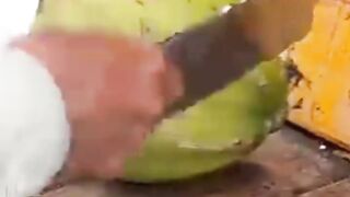 coconut peeling process