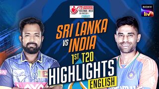 India vs Sri Lanka 1St T20 Highlights