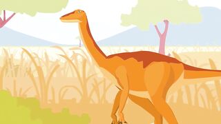 Gallimimus vs Ostrich - Dinosaurs vs Wild Animals [S1] - Animal Animation.