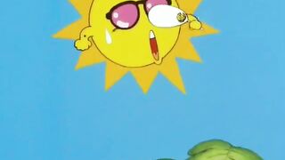 79 Arale chan in high spirits