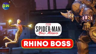 Spiderman: Miles Morales - Rhino Boss Fight