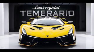 The 2025 Lamborghini Temerario Breaking Boundaries in Style and Speed!