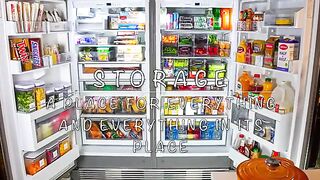 Satisfying Refrigerator Organization  ASMR Version  No Music