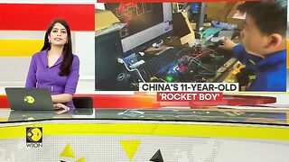 Gravitas China's 11-year-old 'rocket boy' who has written over 600 lines of code  WION