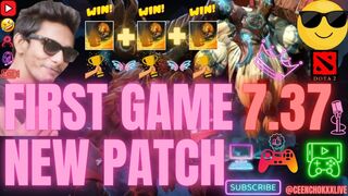 First Game Dota2 New Patch 7.37 Low Priority Game Live Stream Highlight | Pos5 Shaker | Echo Slam