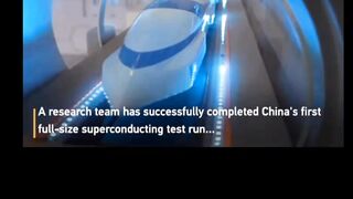 China set to test 1,000 km/h speed train