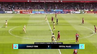 Pre-season Highlights ｜ Crawley Town 3-6 Crystal Palace