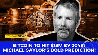 Bitcoin to Hit $13M by 2045? Michael Saylor's Bold Prediction!