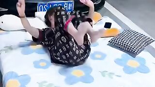 Girl doing Big unboxing of amazing stuff parcels ????????????