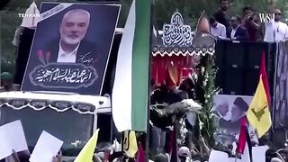 Iran Holds Funeral for Hamas Chief Ismail Haniyeh  WSJ News