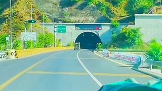 Driving Through the INSANE Abbottabad Tunnel on Hazara Motorway #abbottabad #abbottabadmotorway