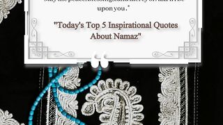 Today's Top 5 Inspirational Quotes About Namaz