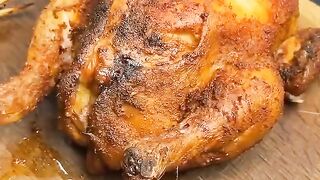 Full Chicken Roast cutting_asmr