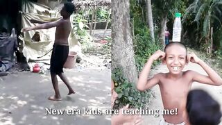 This boy invented this game current situation of this world quarrel