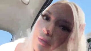 BOOBS FLASHING *; on live stream