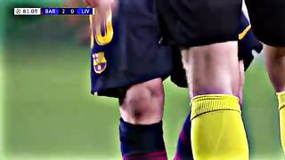 Lionel Messi free kick vs Liverpool 4K