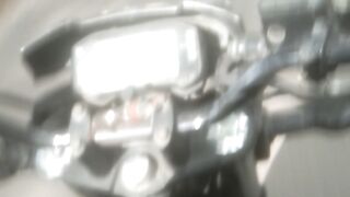 Bike riding me and my friend