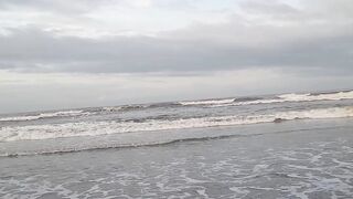 beautiful beach Cox's Bazar.