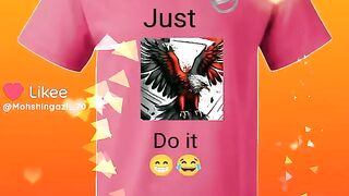 A motivational T-shirt with a beautiful bright colourful natural graffic design