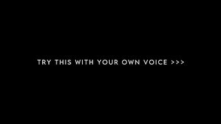 Try this with your voice ♥️????