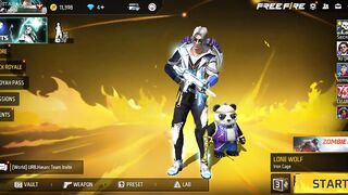 Free Fire op Lone  Wolf game play